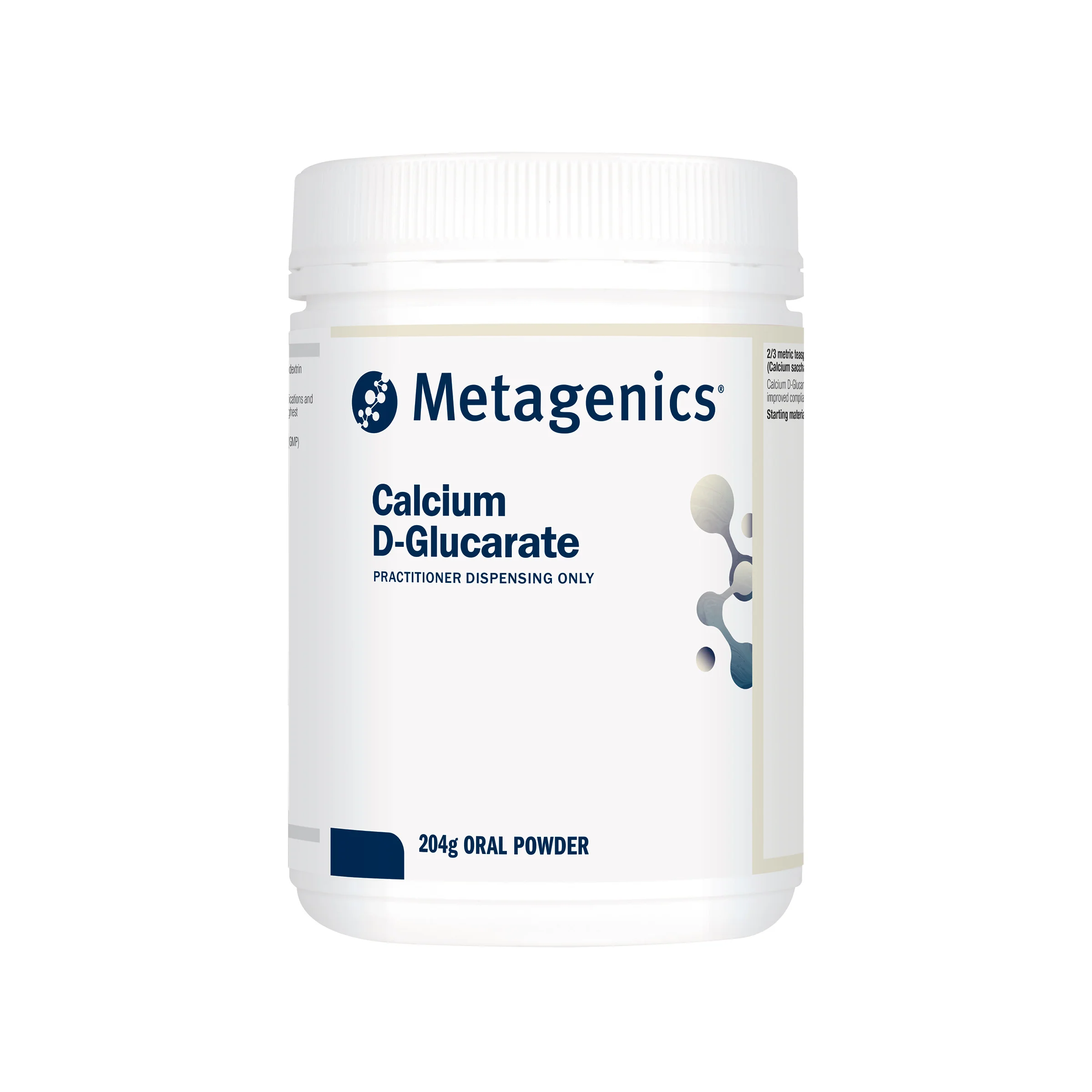 Calcium D-Glucarate 204g Powder