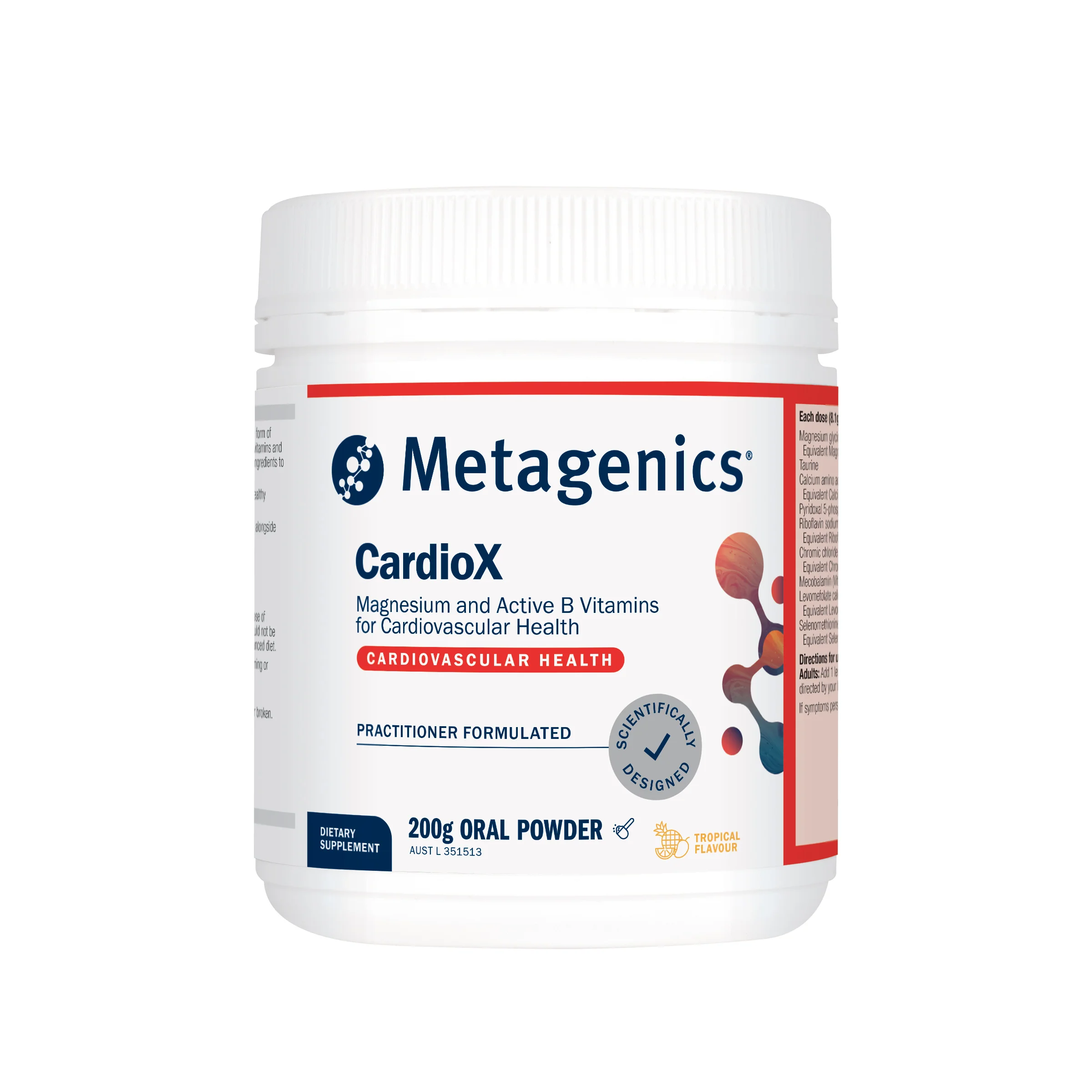 CardioX Tropical Magnesium Powder 200g