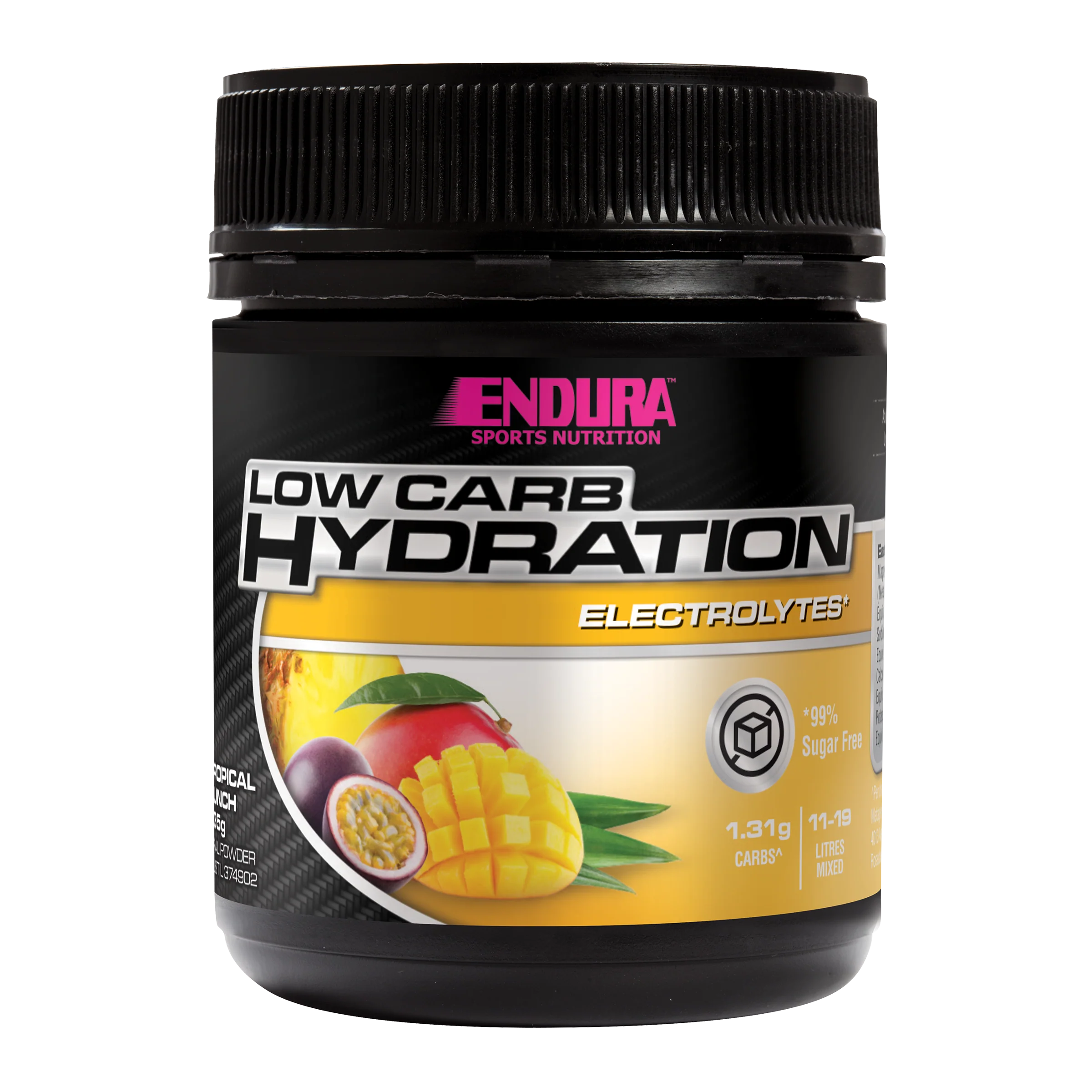 Low Carb Hydration Tropical Punch 135g Powder