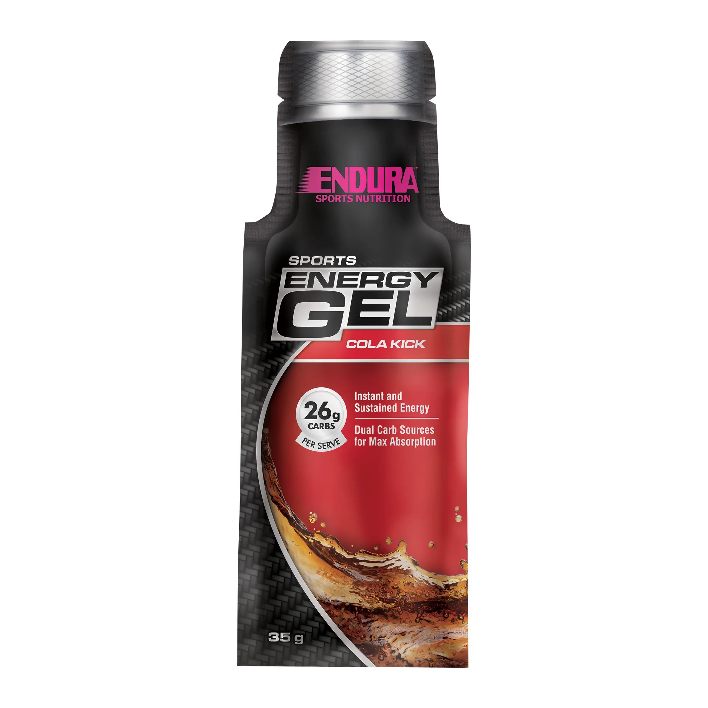 Sports Energy Gel Cola 35g Gel (20 Pack)