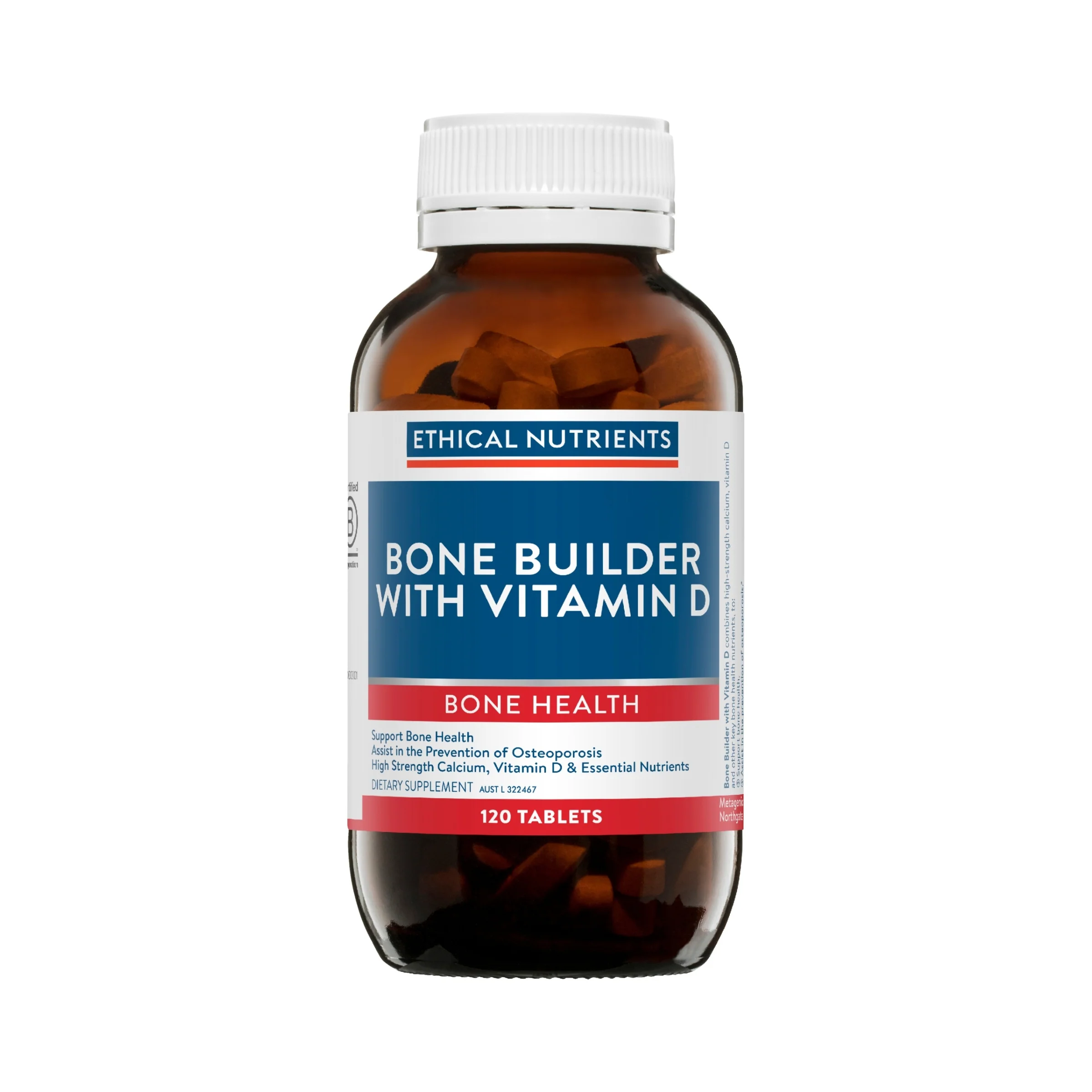 Bone Builder with Vitamin D 120 Tablets