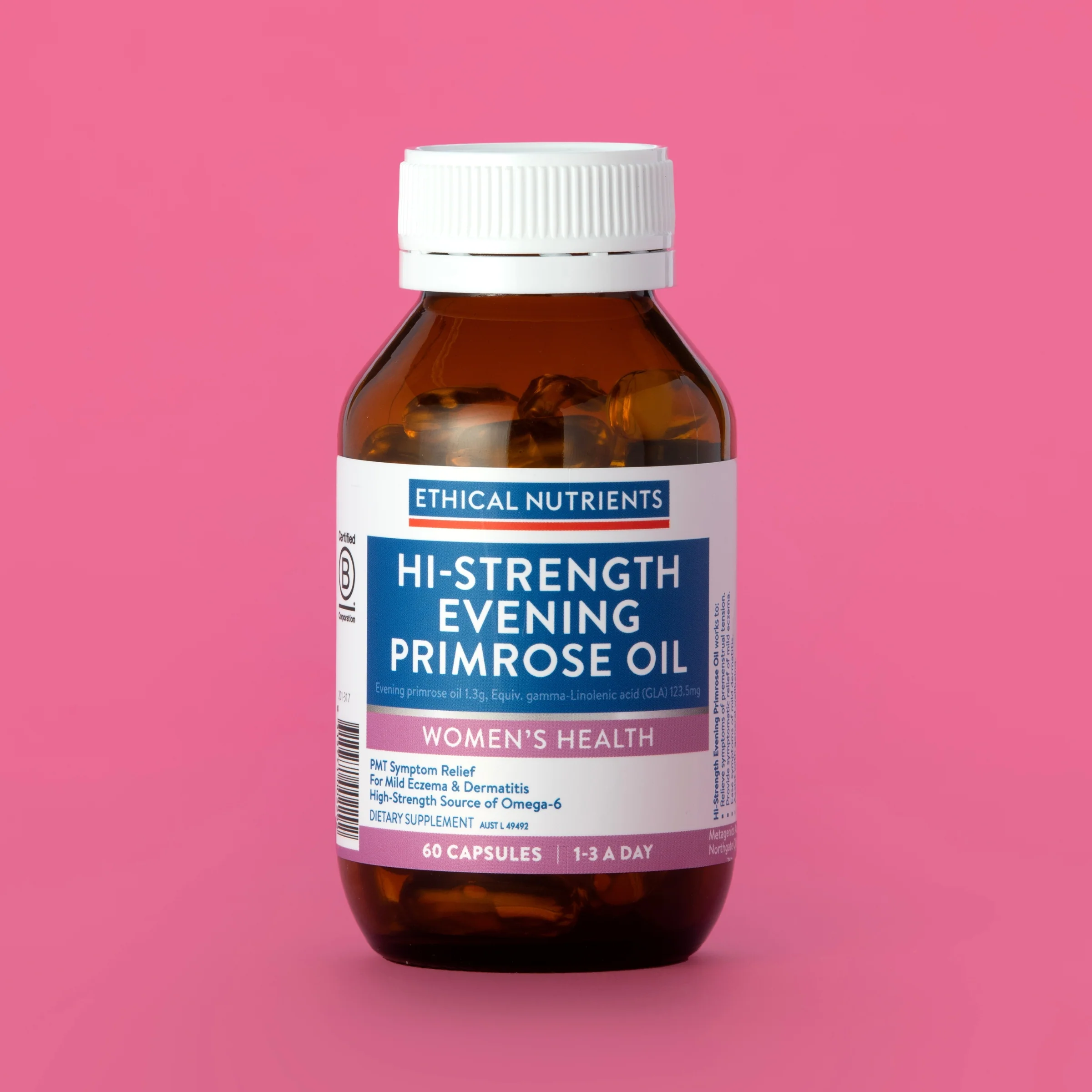 Hi-Strength Evening Primrose Oil 60 Capsules - Image 3