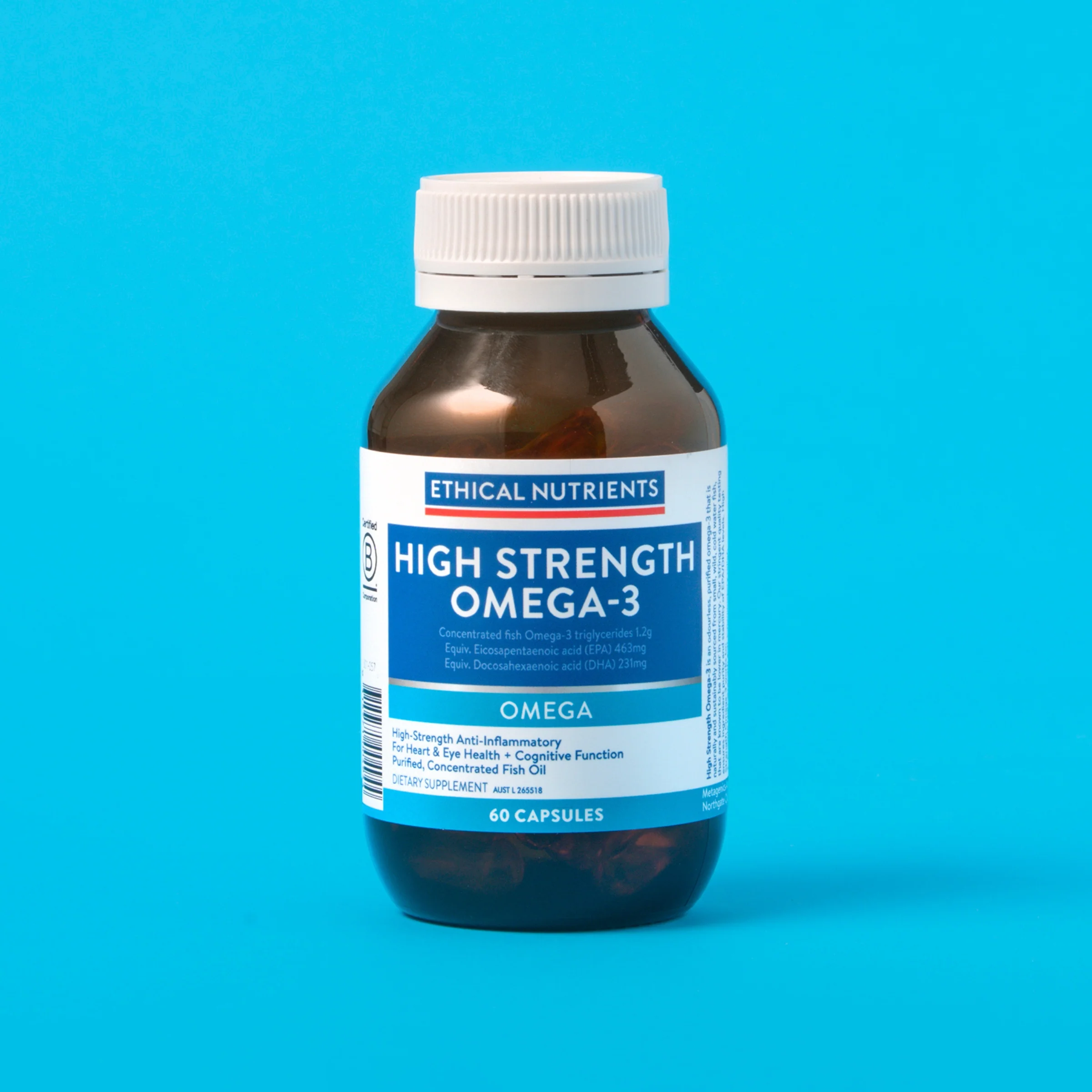 High Strength Omega-3 60 Capsules - Image 4