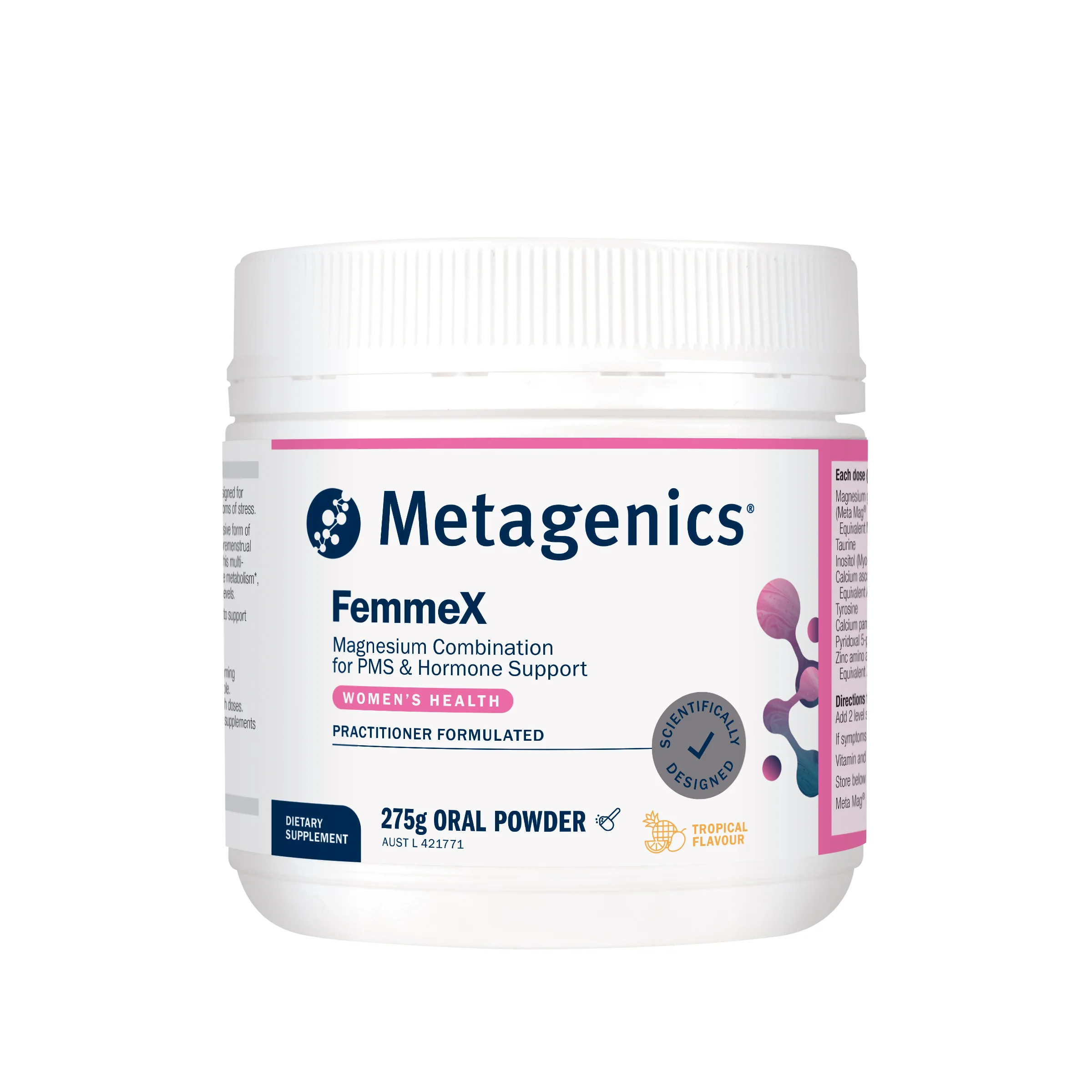 FemmeX Tropical Magnesium Powder 275g - Image 4
