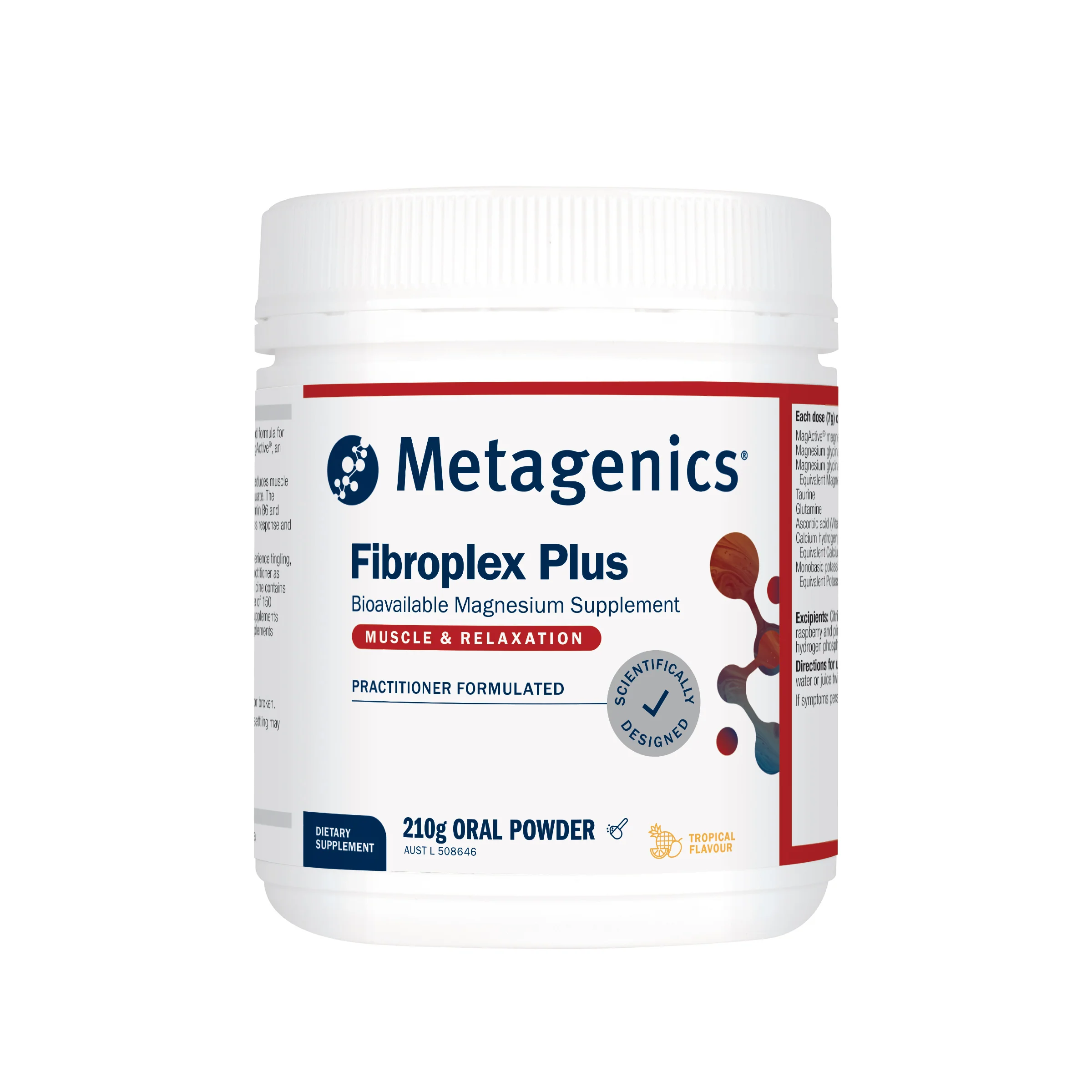 Fibroplex Plus Tropical Magnesium Powder 210g