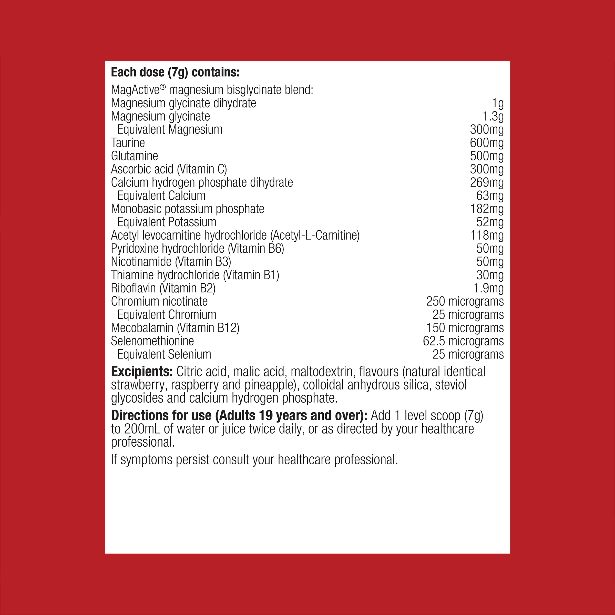 Fibroplex Plus Tropical Magnesium Powder 210g - Image 2