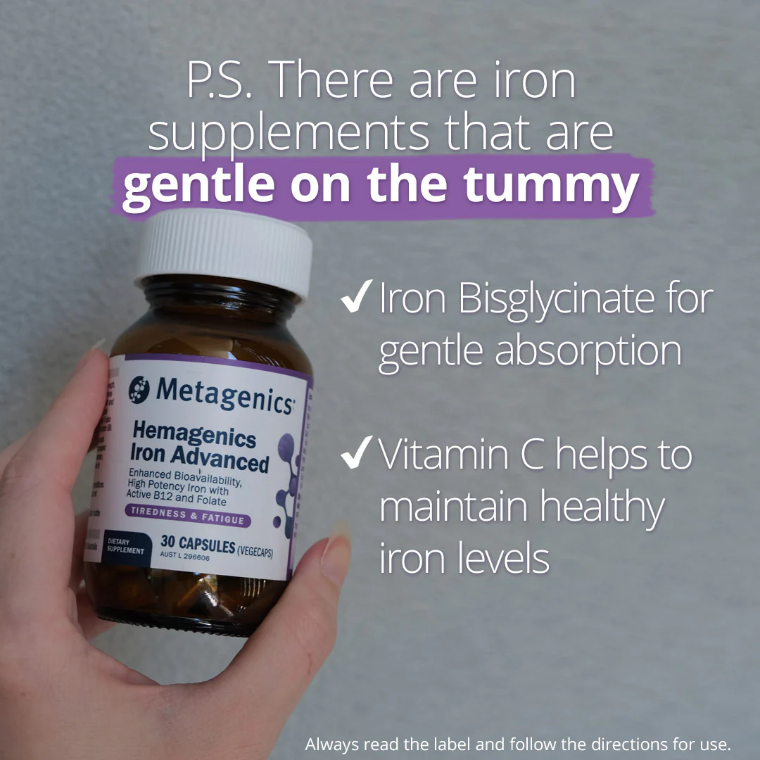 Hemagenics Iron Advanced 30 Capsules - Image 3