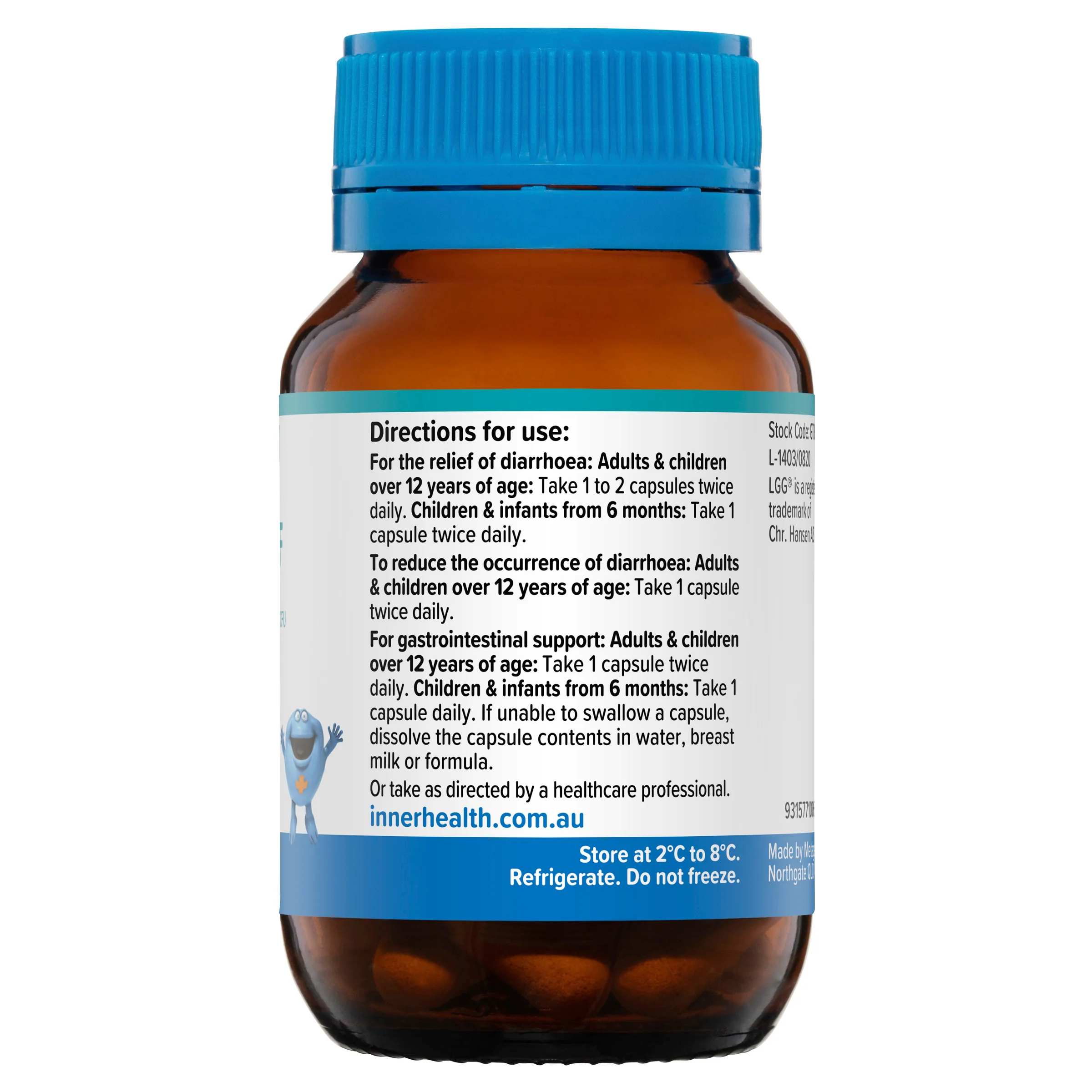 Gastro Relief Probiotic 30 Capsules - Image 2