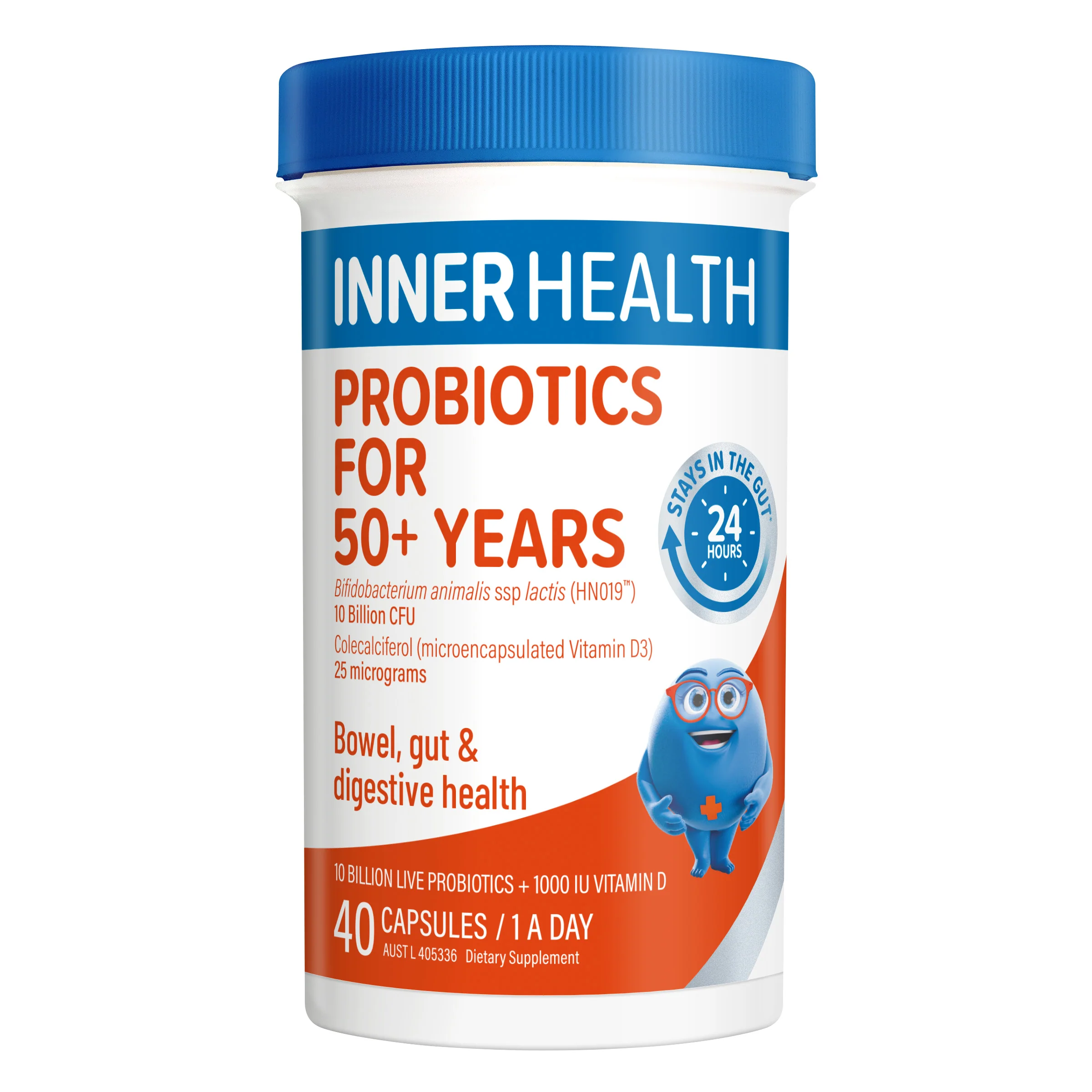 Probiotics for 50+ Years 40 Capsules