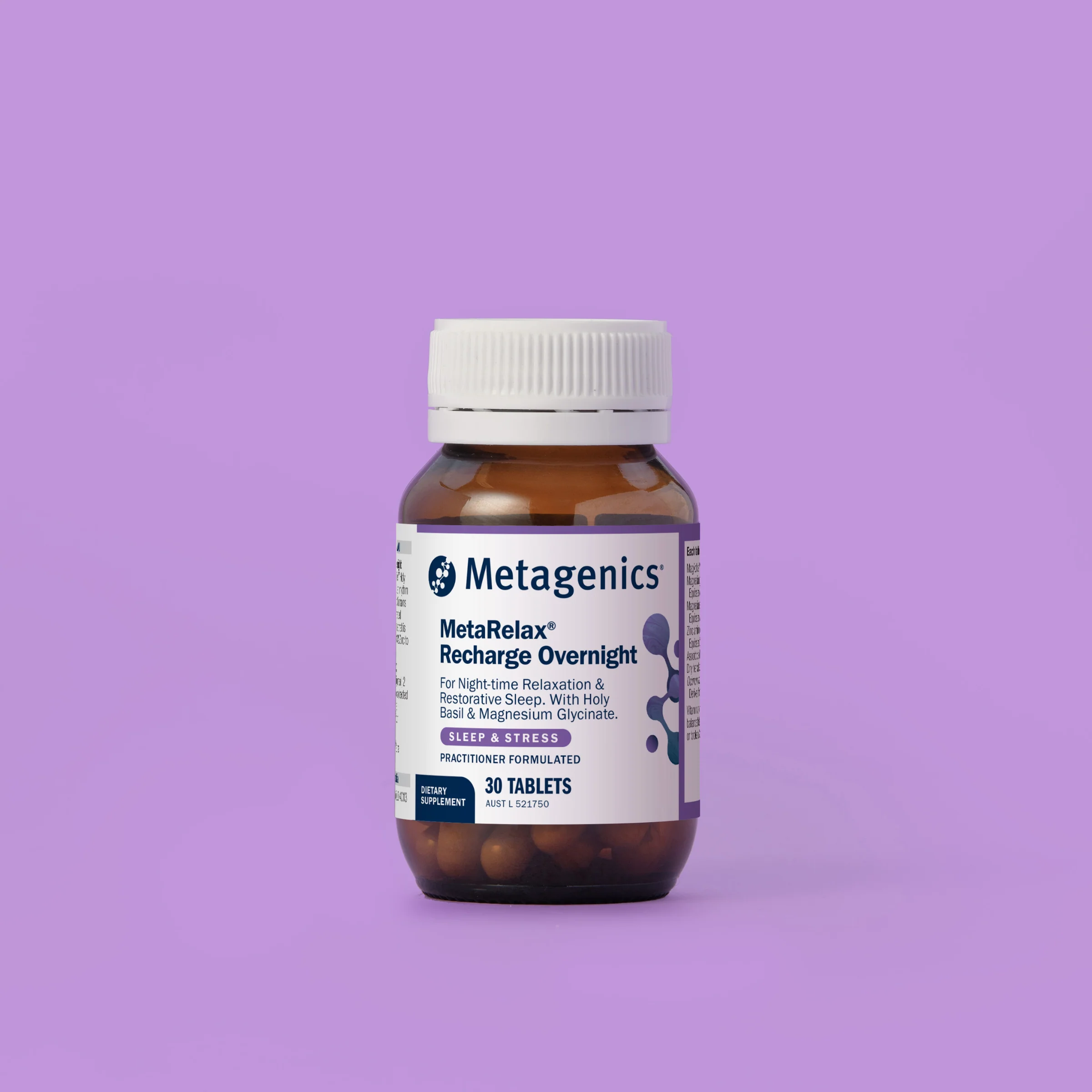 MetaRelax Recharge Overnight 30 Tablets - Image 3
