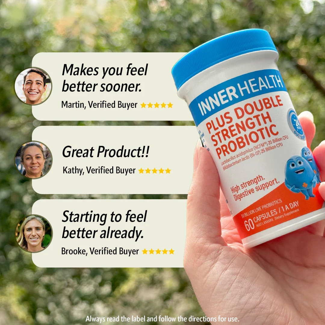 Plus Double Strength 60 Capsules 2 Pack - Image 2