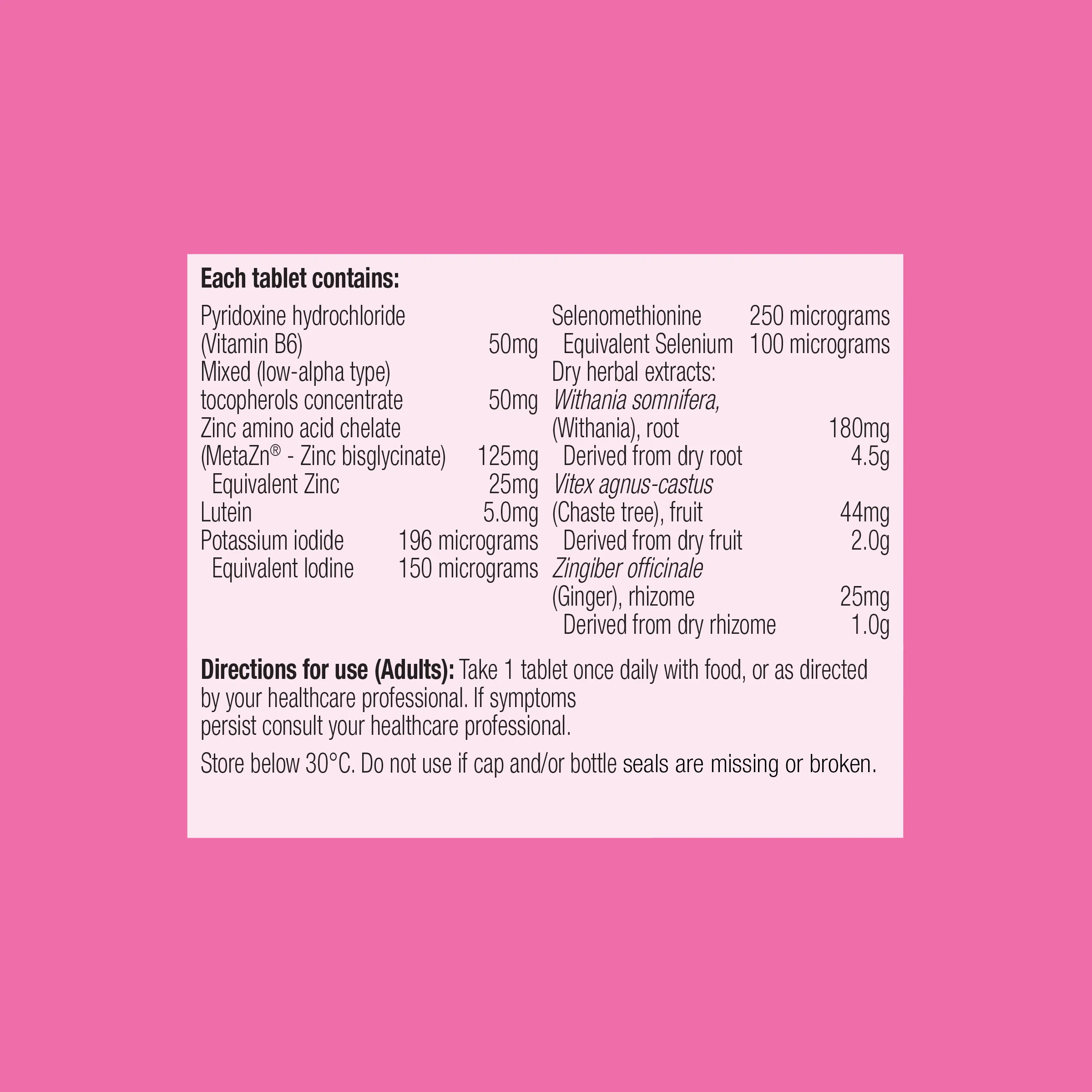 PMS Ease 30 Tablets 2-Pack - Image 4