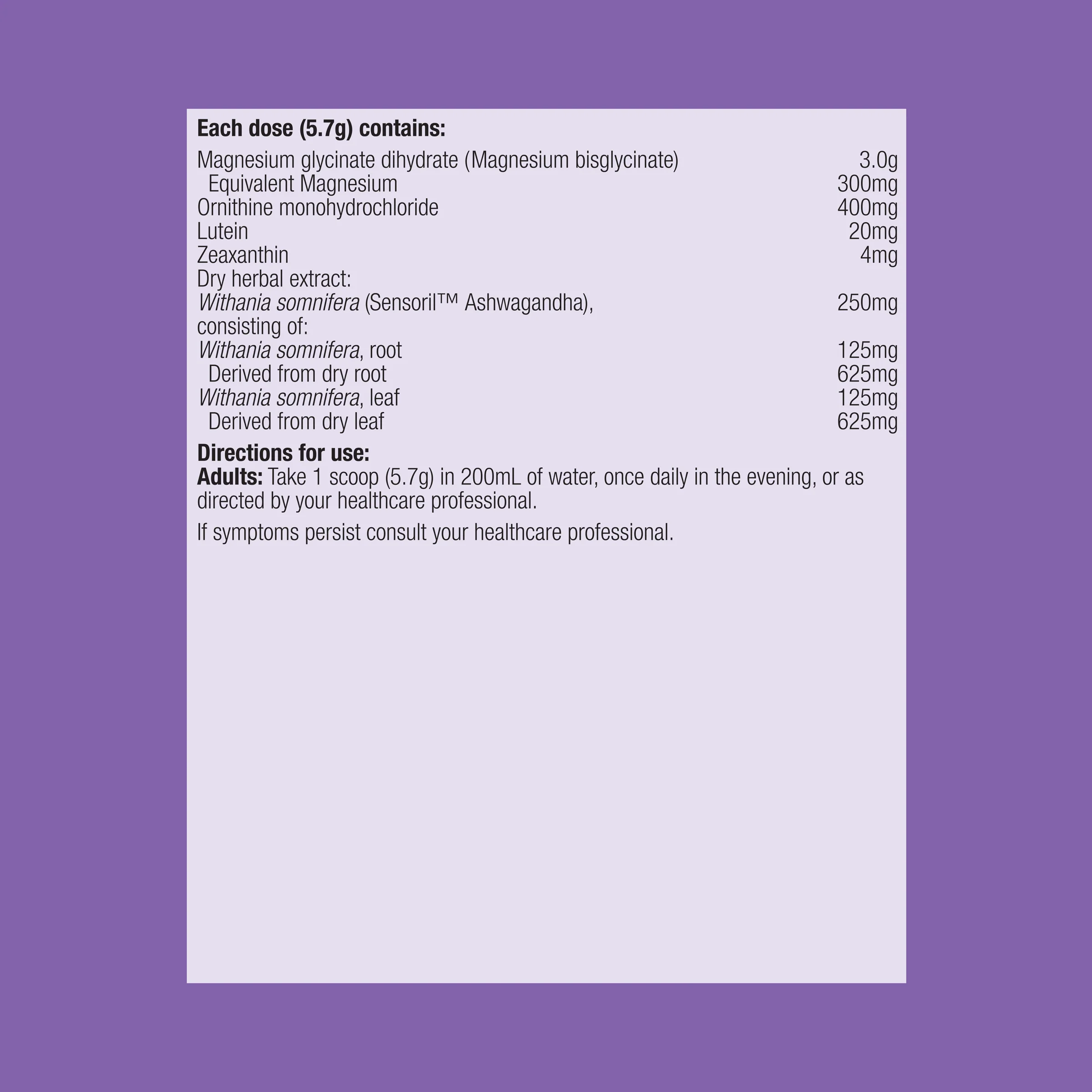 SleepX Magnesium Powder 114g - Image 6