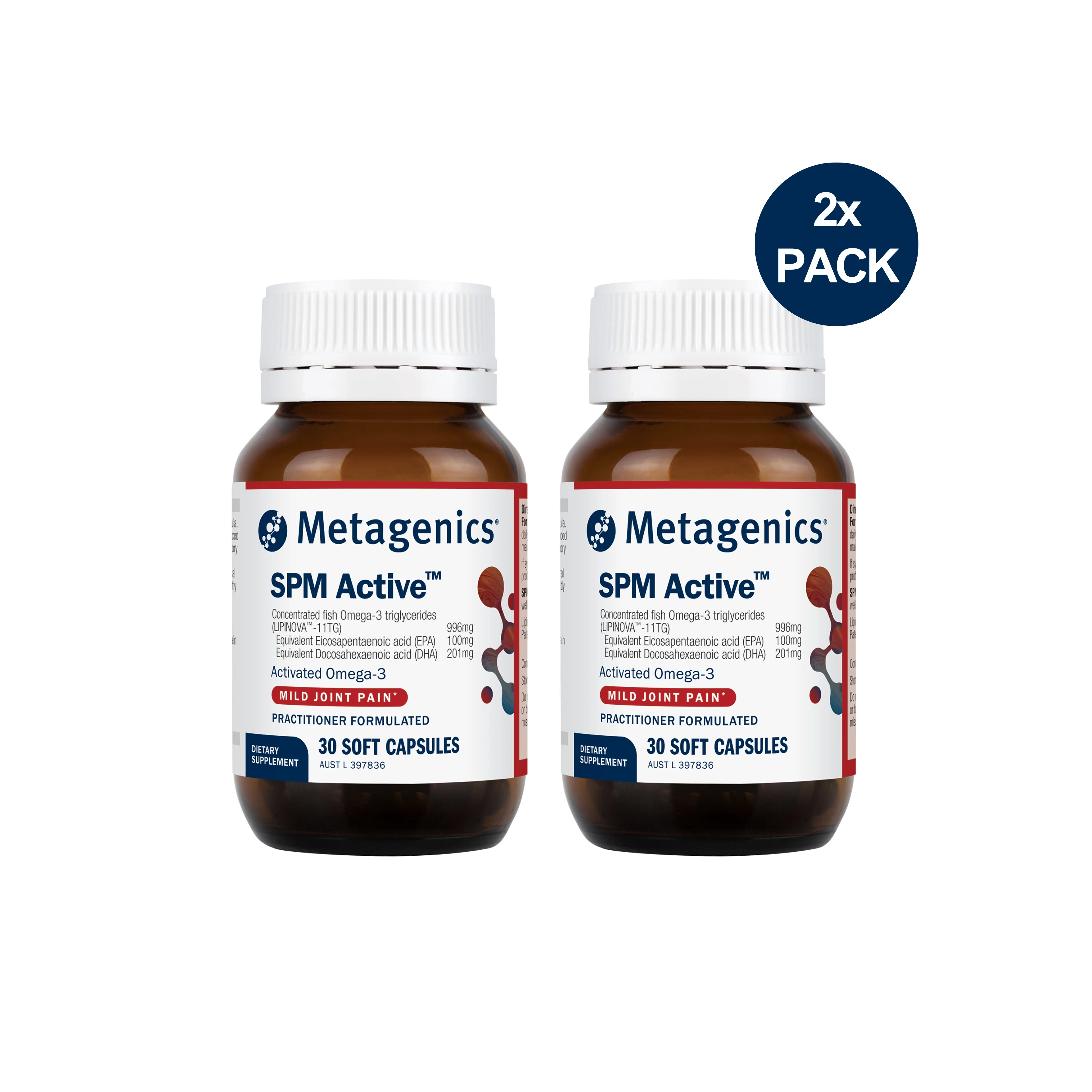 SPM Active 30 Soft Capsules 2-Pack