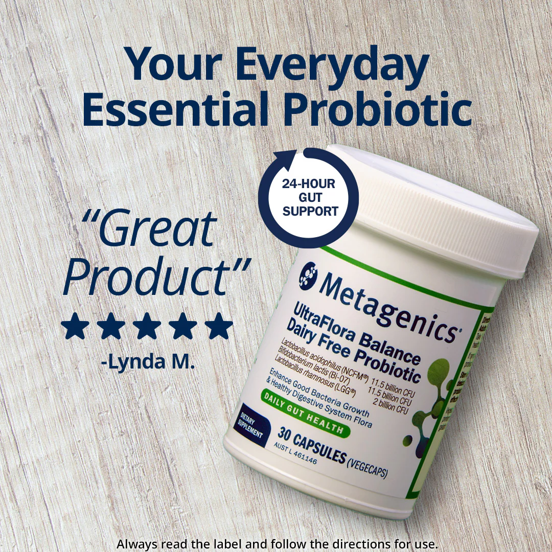 UltraFlora Balance Dairy Free Probiotic 60 Capsules - Image 3