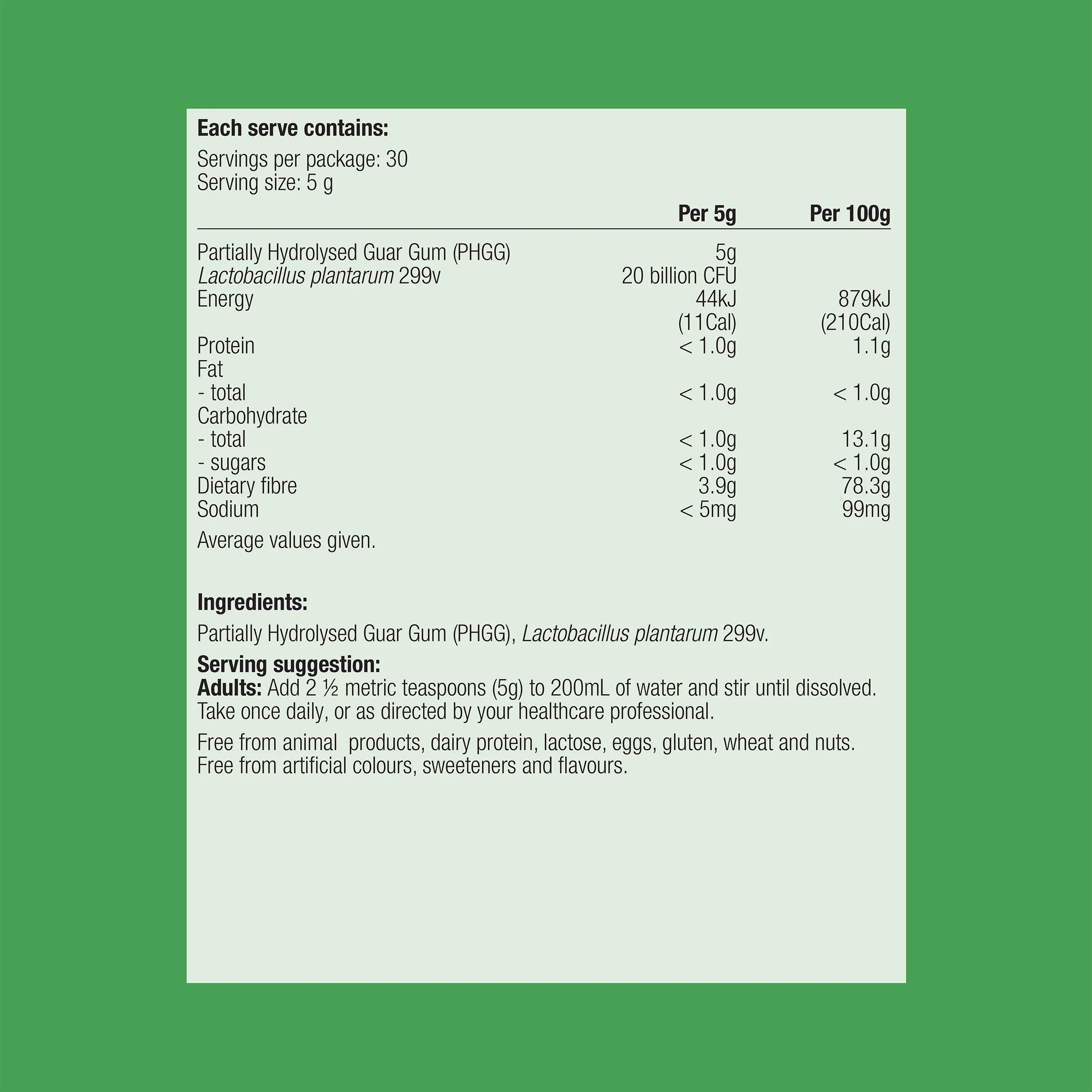UltraFlora GI Regulate Probiotic Neutral 150g Powder - Image 3