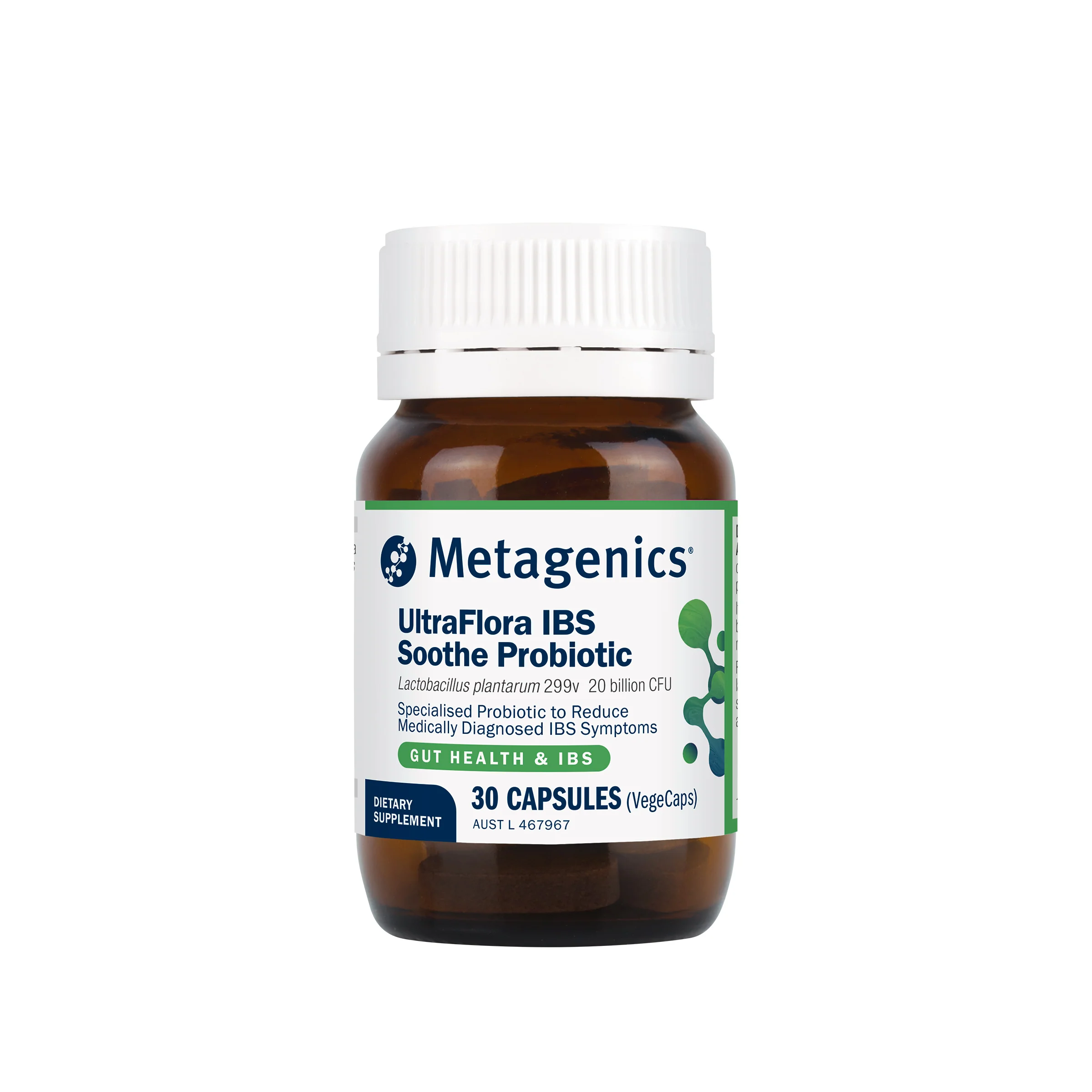 UltraFlora IBS Soothe Probiotic 30 Capsules