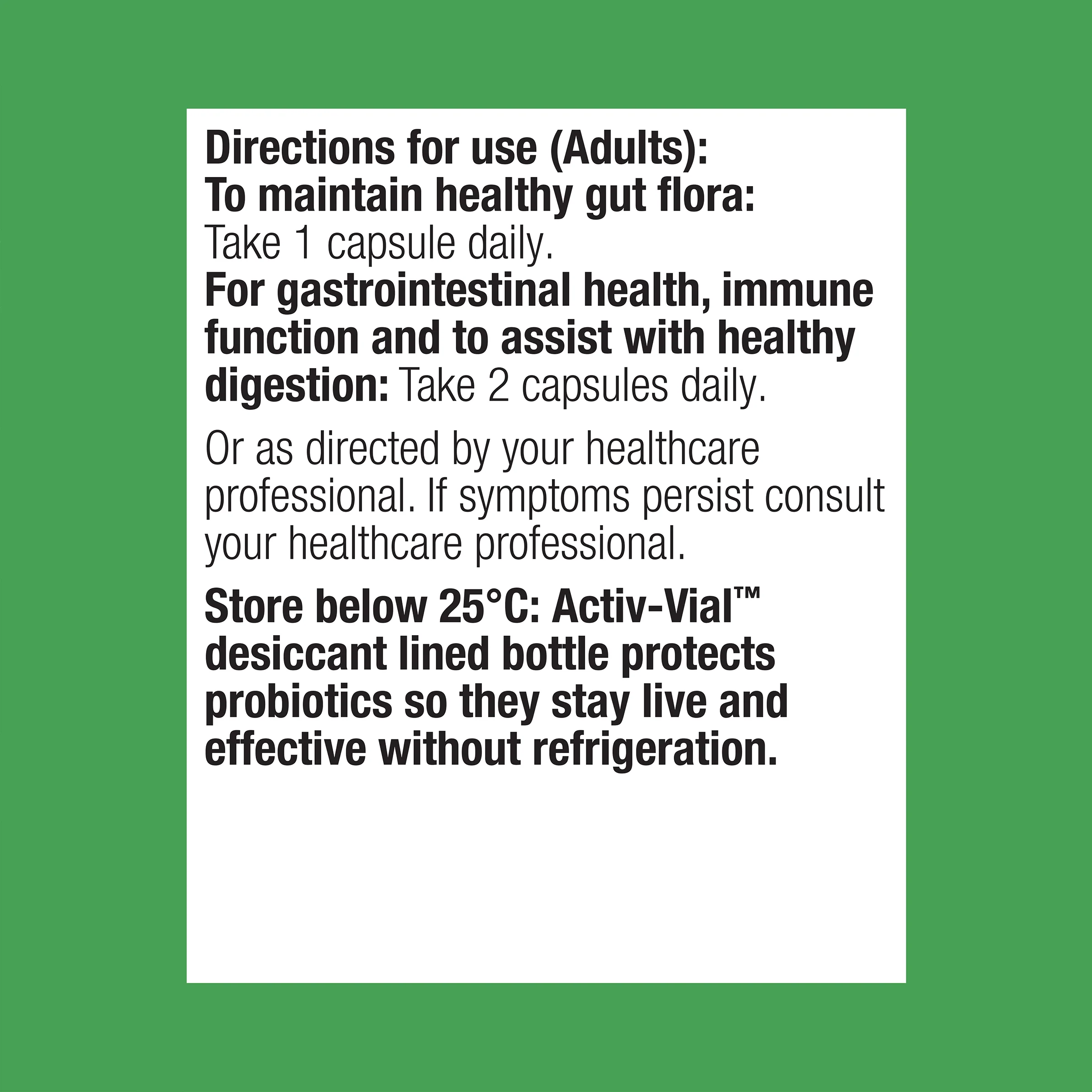 UltraFlora LGG Probiotic 60 Capsules - Image 3