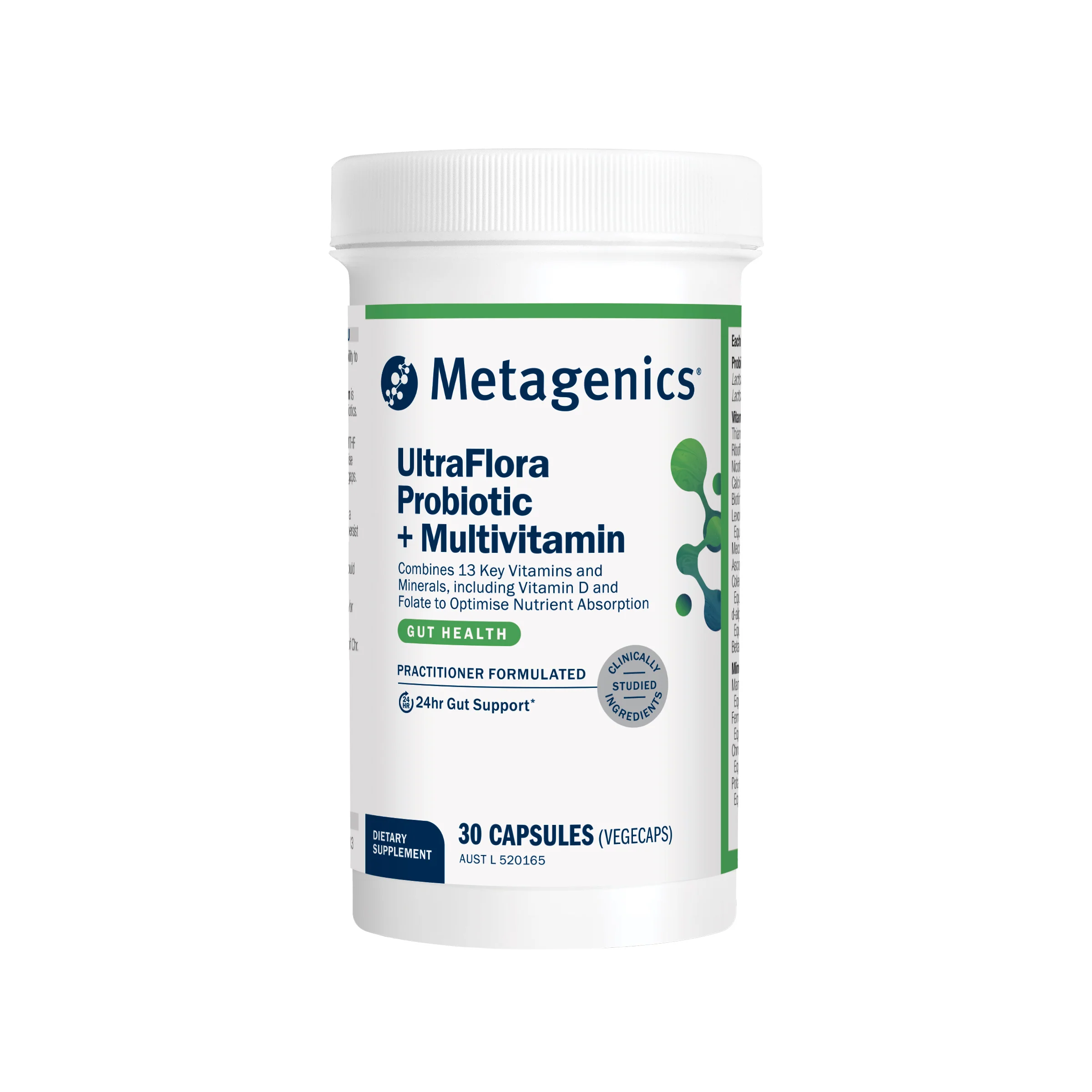 UltraFlora Probiotic + Multivitamin 30 Capsules