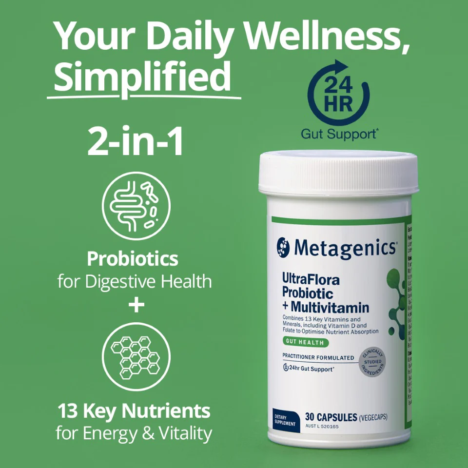 UltraFlora Probiotic + Multivitamin 30 Capsules - Image 4