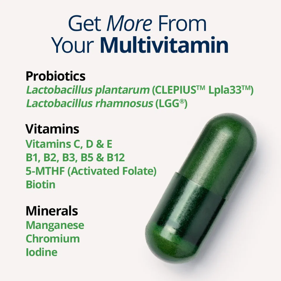 UltraFlora Probiotic + Multivitamin 30 Capsules - Image 5